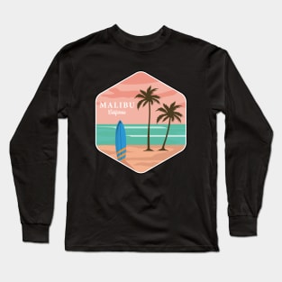 Malibu California Long Sleeve T-Shirt